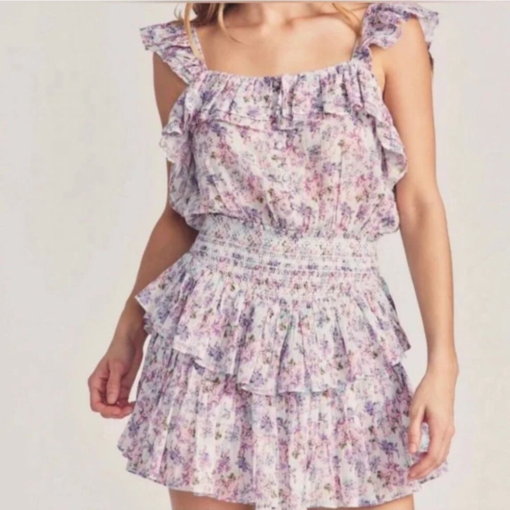LoveShackFancy Shanley Mini Dress Size Small